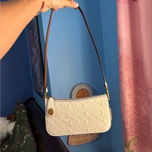 Coach white Penn  Shoulder Bag